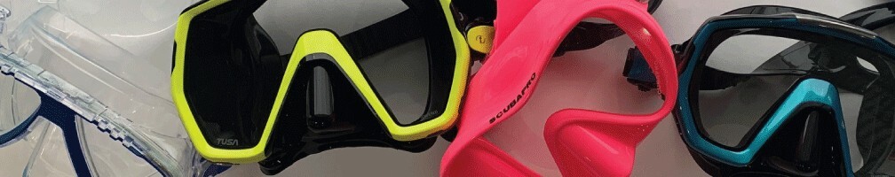 Masks | Reef Tips | Scuba Gear Canada scuba and snorkeling masks
